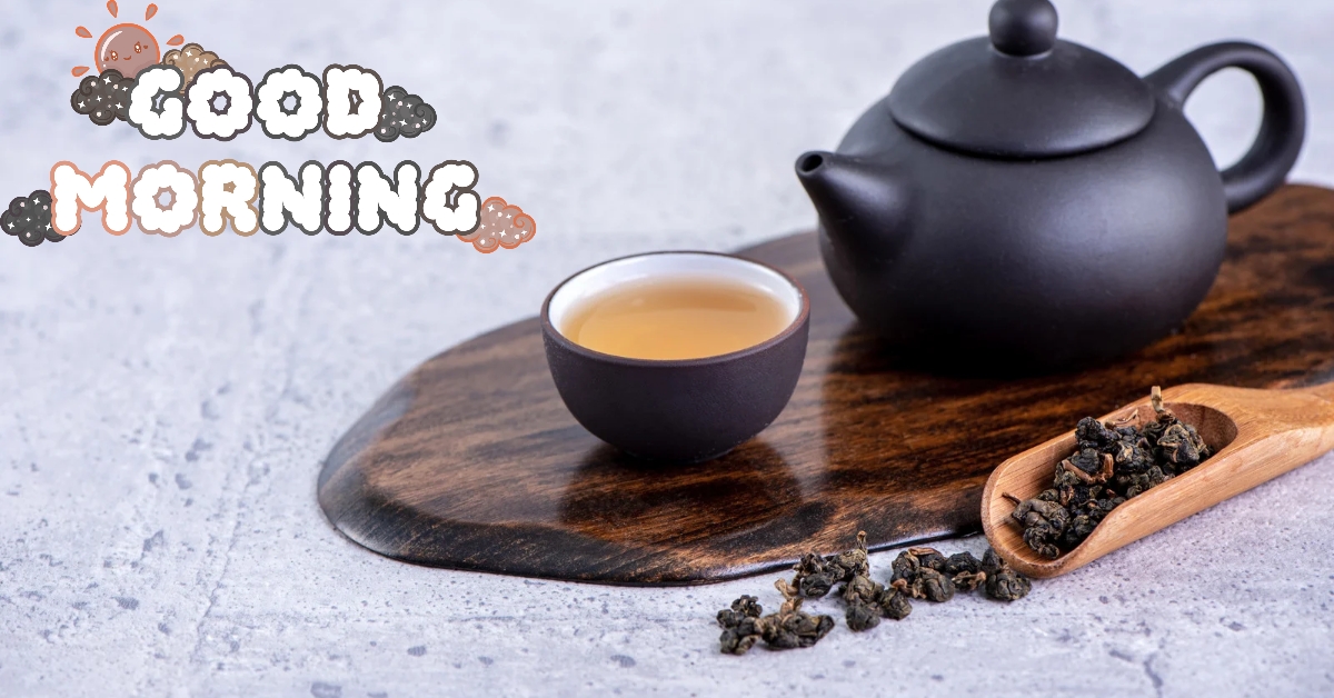 good morning tea image
